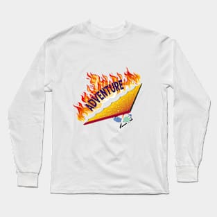 ADVENTURE with Fire Long Sleeve T-Shirt